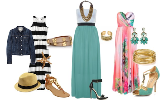 dress up a maxi dress